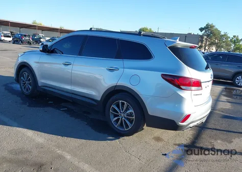 2017 Hyundai Santa Fe Se from USA, damaged, VIN KM8SMDHF4HU174490